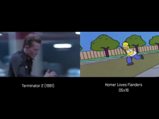 the simpsons movie references