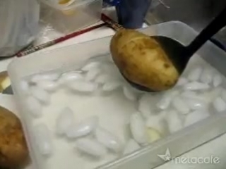 how to quickly peel a potato