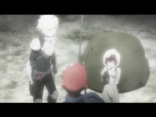 danmachi (i'll go to the dungeon, i'll find a beauty there) episode 9 [anidub] (ancord)