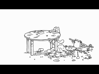 simon's cat - interrupted lunch